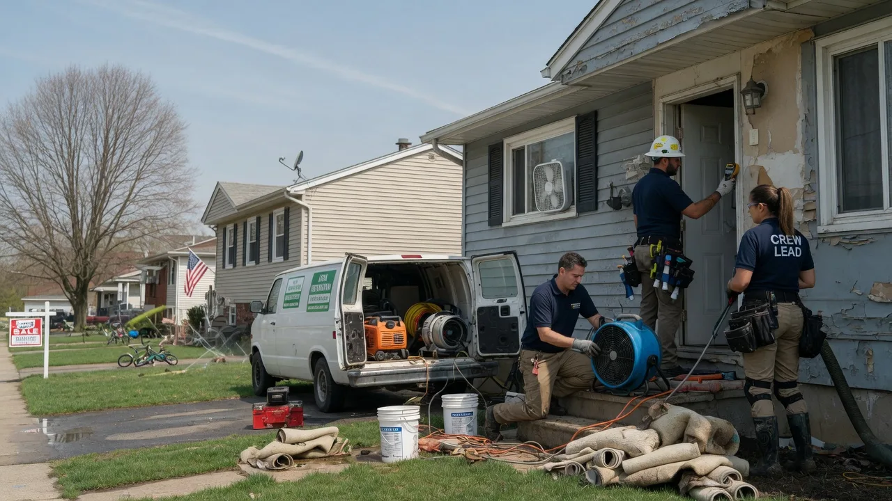 Flood Cleanup in Sherrill, IA near me